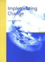 9789059311275 Implementing change  druk 1