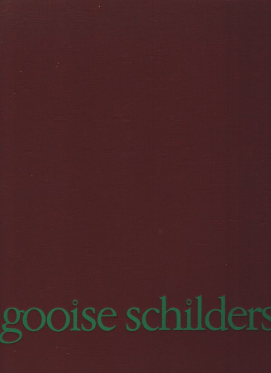 9789060100561 Gooise schilders nederlands