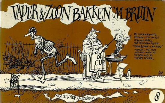 9789060123904 Vader en zoon bakken m bruin