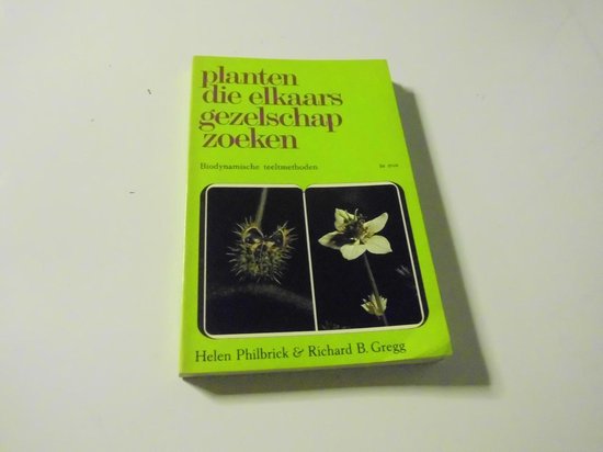 9789060458952 Planten die elkaars gezelschap zoek
