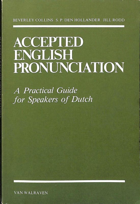 9789060495766 Accepted English Pronunciation
