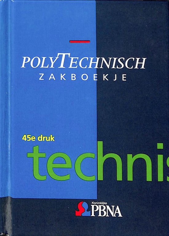 9789062282173 Polytechnisch zakboekje