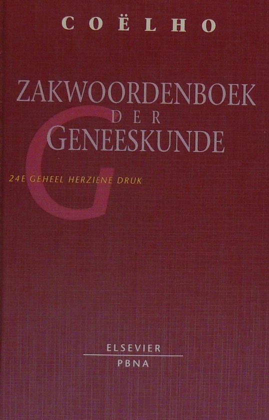 9789062282180 Zakwoordenboek der geneeskunde