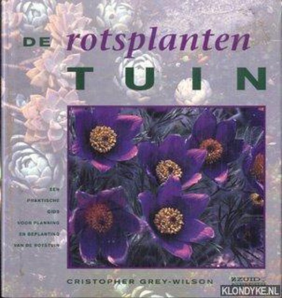 9789062487691 De rotsplanten tuin