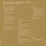 9789064505515 The Architecture Annual 20032004