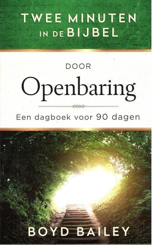 9789064512780 twee minuten in de bijbel door openbaringen