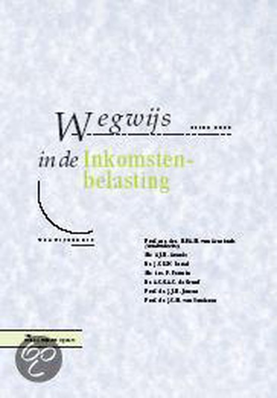 9789064761089 Wegwijs in de Inkomstenbelasting