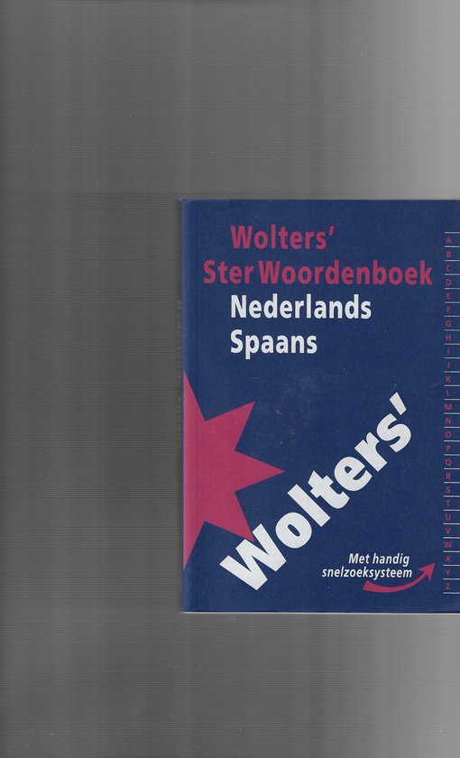 9789066486690 Wolters ster woordenboek NederlandsSpaans