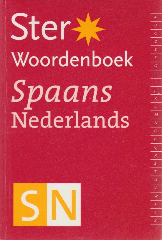 9789066486829 Sterwoordenboek spaans nederlands