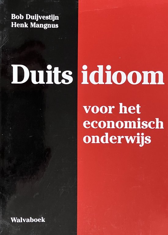 9789066752795 Duits idioom voor het economisch onderwijs