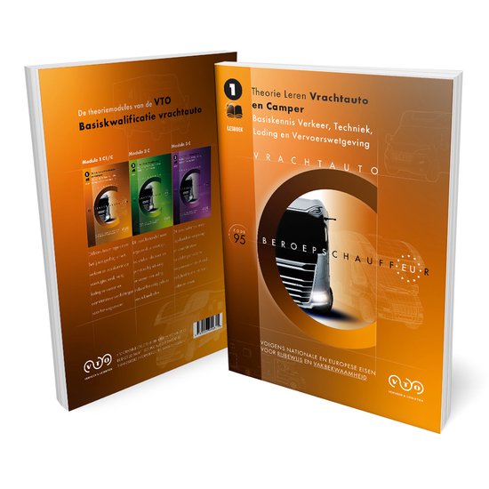 9789067994811 Vrachtauto en Camper Theorie Boek 2024  Rijbewijs C of C1  The