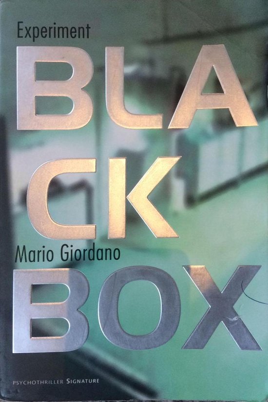 9789068017021 Experiment Black Box
