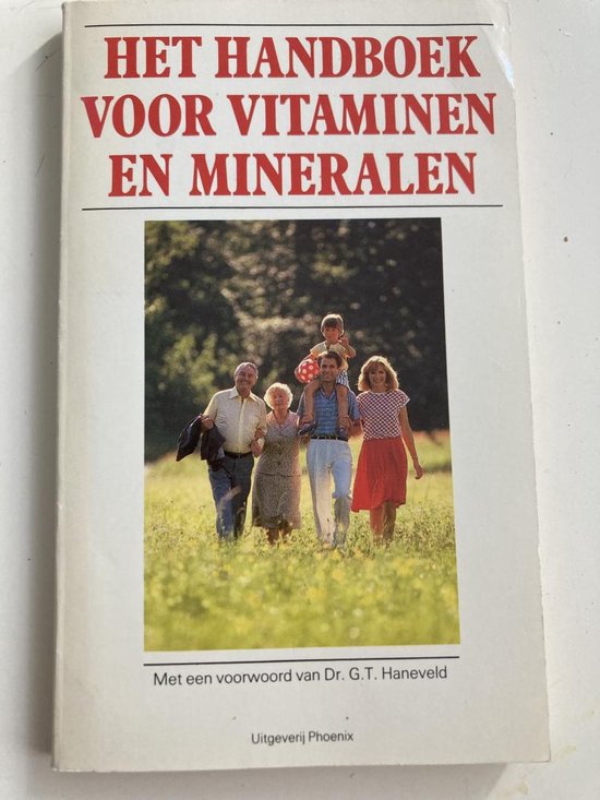 9789068791167 Het handboek voor vitaminen en mineralen