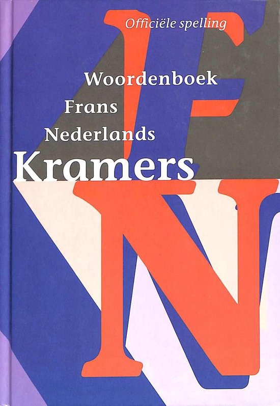 9789068822960 Kramers handwoordenboek  FransNederlands