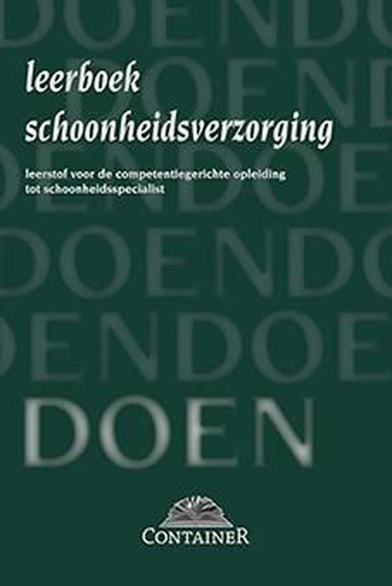 9789070502324 Doen Leerboek Schoonheidsverzorging
