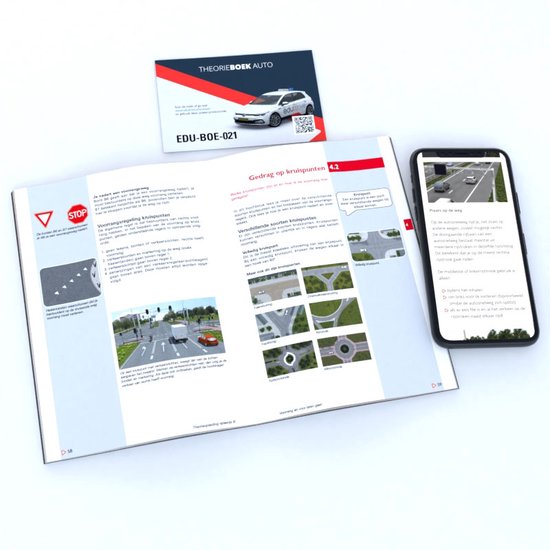 9789072967749 Auto theorieboek rijbewijs B met bewegende animaties 2022  Smit