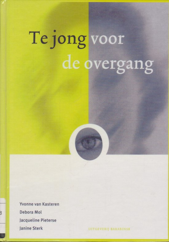 9789073983168 Te jong voor de overgang