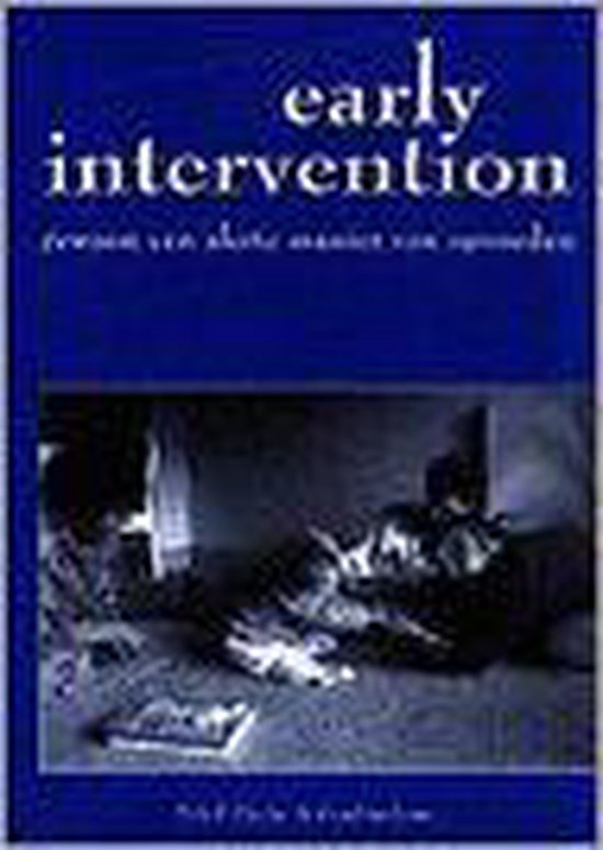9789075704105 Early intervention