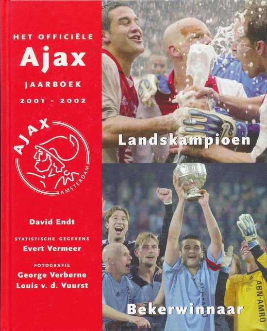 9789076268378 Officiele ajax jaarboek 2001 2002