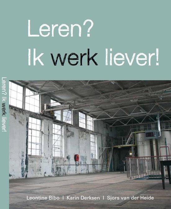 9789076834610 Leren ik werk liever