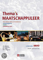 9789076853673 Themas maatschappijleer  Havo  deel Lesboek  druk 2