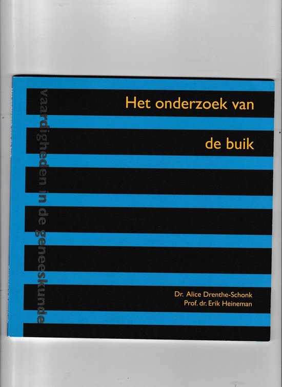9789077201039 Het onderzoek van de buik