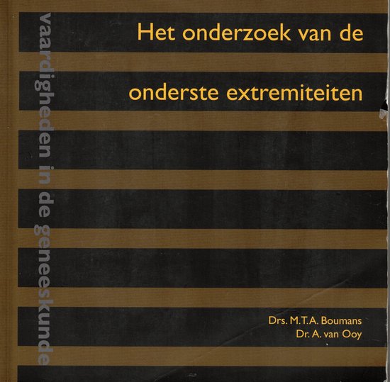 9789077201114 Onderzoek van de onderste extremiteiten