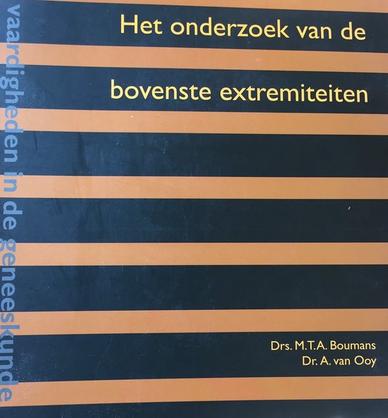 9789077201145 Het onderzoek van de bovenste extremiteiten