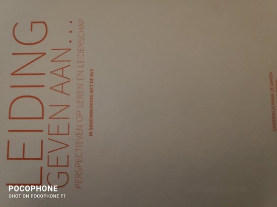 9789079336005 Leiding geven aanPerspectieven op Leren en Leiderschap