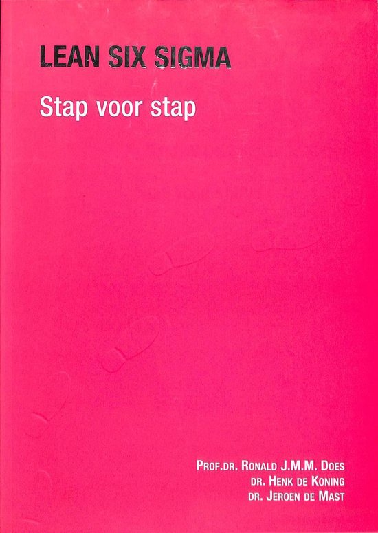 9789079452026 Lean Six Sigma