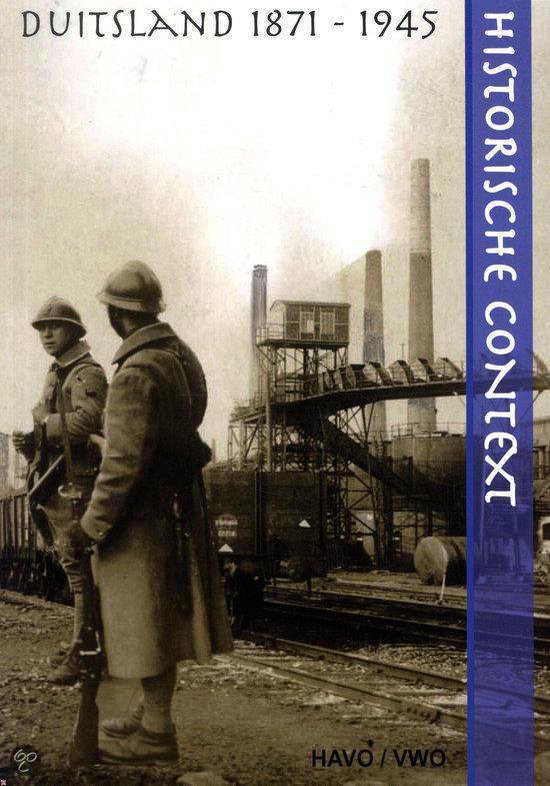 9789080982260 Historische context havovwo Duitsland 18711945