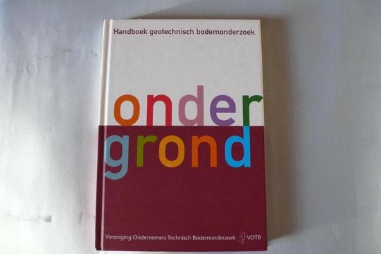 9789081073714 Ondergrond