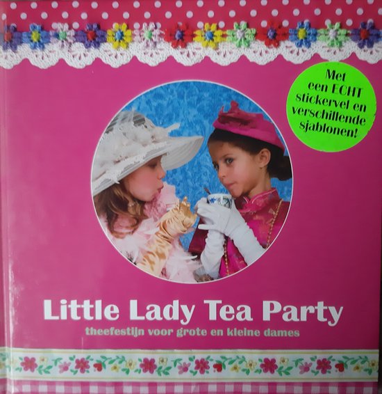 9789081568210 Little lady tea party