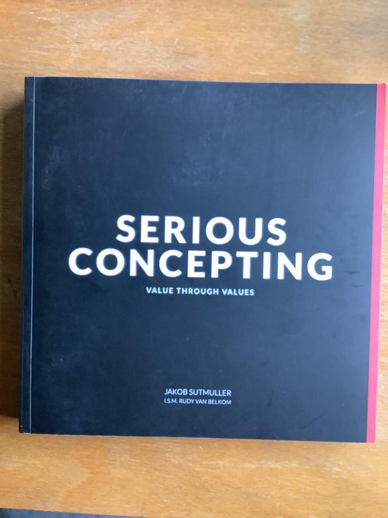 9789081843720 Serious Concepting