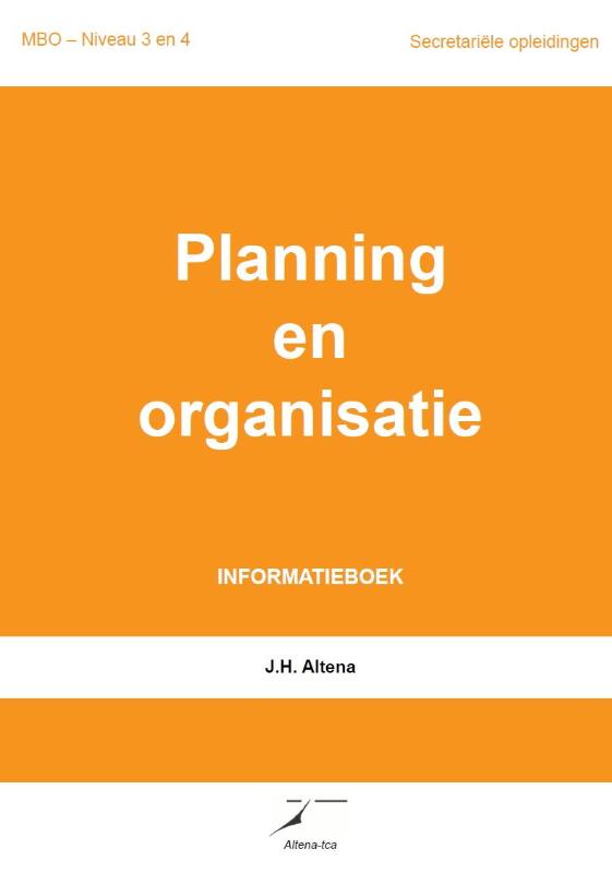 9789081965644 Planning en organisatie Informatieboek