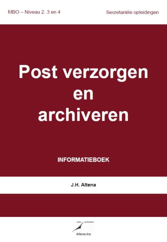 9789081965668 Post verzorgen en archiveren