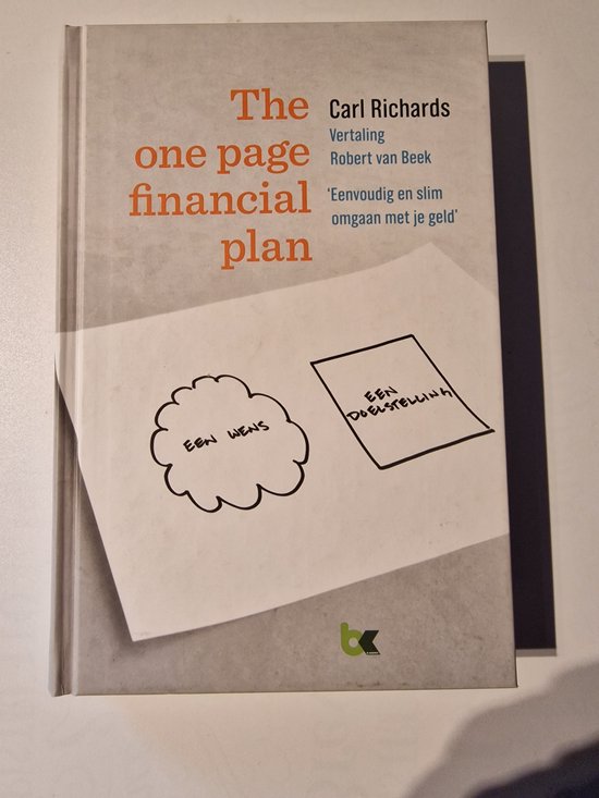 9789081972048 The one page financial plan  Eenvoudig en slim omgaan met je ge