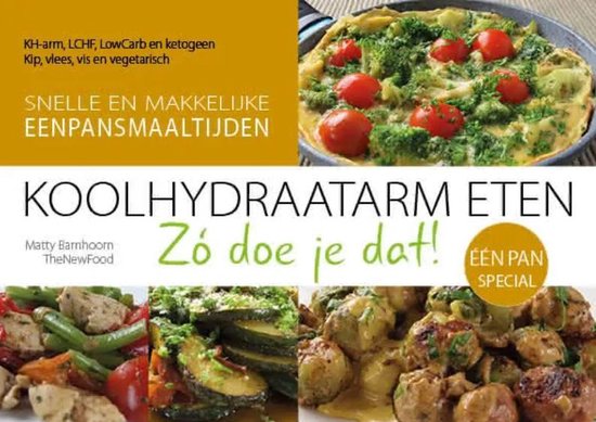 9789082632545 Koolhydraatarmeten  1 pan special
