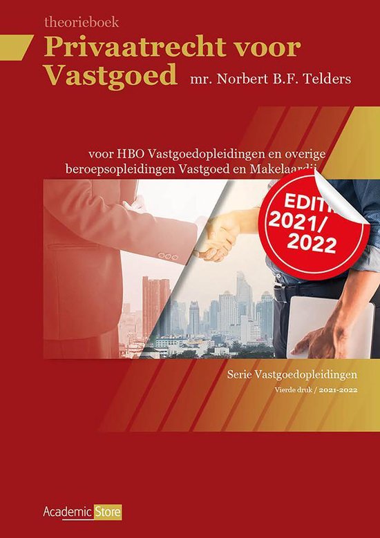 9789083067452 Privaatrecht voor Vastgoed