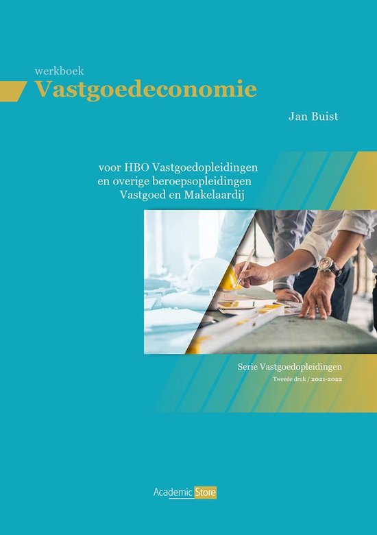 9789083163505 Werkboek Vastgoedeconomie