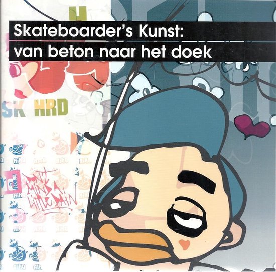 9789085410188 Concrete to canvas Skateboarders Art