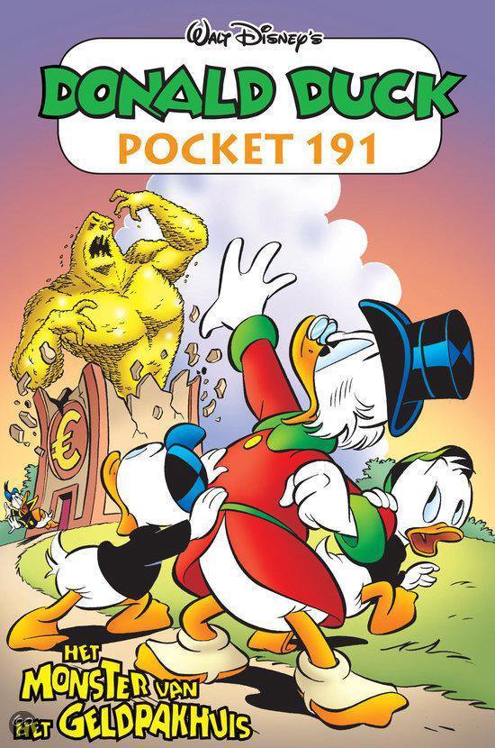 9789085747994 Donald Duck Pocket  191Het monster van het geldpakhuis