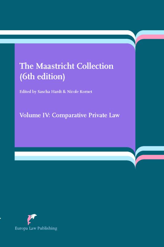 9789089522146 The Maastricht Collection 6th edition Volume IV