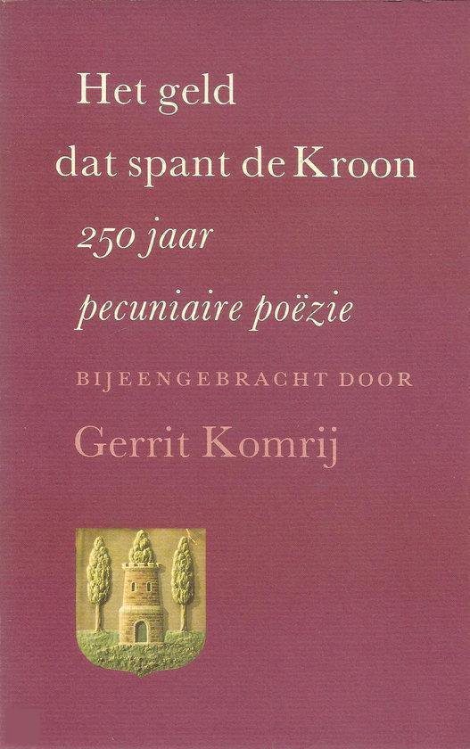 9789090014609 Geld dat spant de kroon