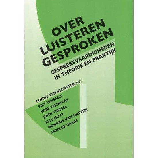 9789090034461 Over luisteren gesproken