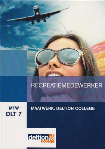 9789400215634 Maatwerk Deltion College Recreatiemedewerker MTW DLT 7