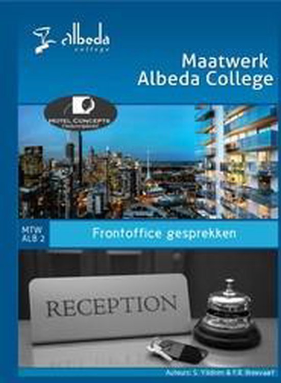 9789400221512 Maatwerk Albeda College Frontoffice gesprekken MTW ALB 2