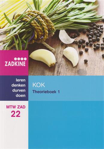 9789400222052 Maatwerk Zadkine 22 Kok theorieboek 1 MTW ZAD 22