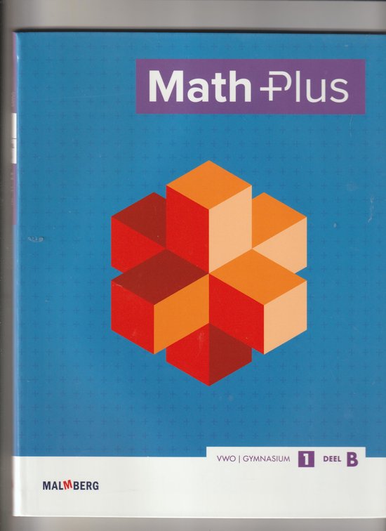 9789402002966 Math Plus 1 VWO Gymnasium Deel B