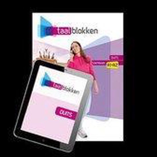 9789402008708 ECK Taalblokken 3 combipakket DU A1A2 werkboek  studentlicentie 24 mnd